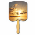 Religious Hand Fan/ Sunrise